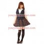 New product Short Sleeves black School Uniform Cosplay Costume