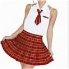 New product  Apron viky School Uniform Cosplay Costume