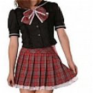 New product   Short Sleeves Ekiru School Uniform Cosplay Costume