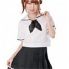New product   Short Sleeves Emi School Uniform Cosplay Costume