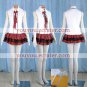 New product   Red short Sleeves Faith School Uniform Cosplay Costume