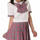 New product   Short Sleeves Hanako School Uniform Cosplay Costume