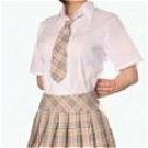 New product   Short Sleeves Haruko School Uniform Cosplay Costume 2