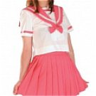 New product   Short Sleeves Kazue red School Uniform Cosplay Costume