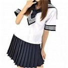 New product   Short Sleeves Kurosawa School Uniform Cosplay Costume