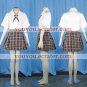 New product   Short Sleeves Plaid Candice School Uniform Cosplay Costume