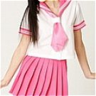 New product  Pink Sailor School Uniform costume