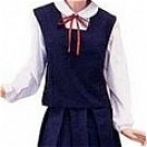 New product   Plaid Sailor School Uniform costume