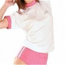 New product  Pink short Sleeves Urara Cosplay School Uniform