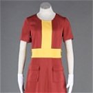 New product   Airhostess Uniform Red Pocket Cosplay Costume