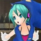 New product  Miku Cosplay (Sonic) from Vocaloid