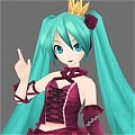 New product   Miku Cosplay (Vintage Dress) from Project DIVA