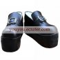 APH Black Faux Leather 2'' High Heel Platform Cosplay Shoes