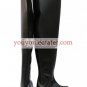 Black1 15'' Patent Leather Thigh High Cosplay Boots