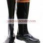 Black 1 12 Heel Chester Stoddart Ys The Oath in Felghana Faux Leather Cosplay Shoes