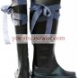 Black 1 12 Heel Tegami Bachi Noval Faux Leather Cosplay Shoes