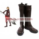 Black 1 35'' Heel Axis Powers Hetalia Faux Leather Cosplay Shoes