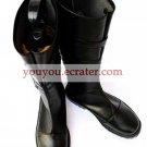 Black 1 35'' Heel Faux Leather Cosplay Shoes