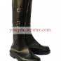 Black 1 35'' Heel Faux Leather Cosplay Shoes