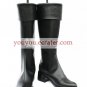 Black 2 Heel Akatsubaki Infinite Stratos Faux Leather Cosplay Shoes