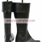 Black 2 Heel Akatsubaki Infinite Stratos Faux Leather Cosplay Shoes