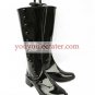 Black 2 Heel GOSICK Victoria Faux Leather Cosplay Shoes