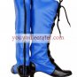 Black And Blue Kuroshitsuji Cosplay Imitated Leather Boots