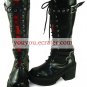 Black Axis Powers Hetalia Prussia Gilbert Beilschmidt PU Lolita Boots