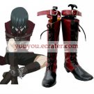 Black Butler Ciel Imitated Leather Rubber Cosplay Boots