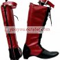 Black Butler Ciel Imitated Leather Rubber Cosplay Boots