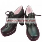 Black Butler Ciel Imitated Leather Rubber Cosplay Shoes