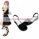 Black Fairy Tail Natsu Dragneel Open Toe PU Lolita Sandals