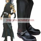 Black Hakuouki 1 35'' Heel Faux Leather Cosplay Shoes