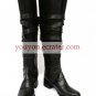 Black Reborn 2'' Heel Faux Leather Cosplay Shoes