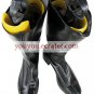 Black Square Heel Cosplay Imitated Leather Boots