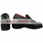 Black Students Imitated Leather Rubber Cosplay Shoes