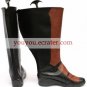 Bleach Brown And Black Faux Leather 1 45'' High Heel Cosplay Shoes