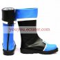 Blue 1 35'' Heel Morichika Rinnosuke Faux Leather Cosplay Shoes