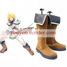 Brown 1 12 Heel Lusignan Talesweaver Faux Leather Cosplay Shoes