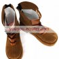 Brown APH 2'' Heel Faux Leather Cosplay Shoes