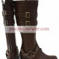 Coffee 2 Heel Mephisto Ao no Exorcist Faux Leather Cosplay Shoes
