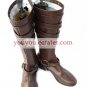 Coffee 2 Heel Mephisto Ao no Exorcist Faux Leather Cosplay Shoes