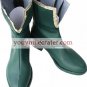 Deep Green 1 12 Heel Puella Magi Madoka Magica Faux Leather Cosplay Shoes