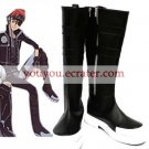 DGRAYMAN Black 1 35'' Heel Faux Leather Cosplay Shoes