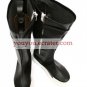 DGRAYMAN Black 1 35'' Heel Faux Leather Cosplay Shoes