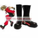 Erementar Gerad Black 1 15'' Heel Faux Leather Cosplay Shoes