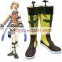 FFX Rikku Imitated Leather Rubber Cosplay Boots