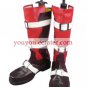 Final Fantasy Lightning Imitated Leather Rubber Cosplay Shoes