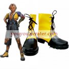 Final Fantasy Tidus Imitated Leather Rubber Cosplay Shoes