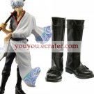 Gin Tama Sakata Gintoki Imitated Leather Foam Cosplay Shoes